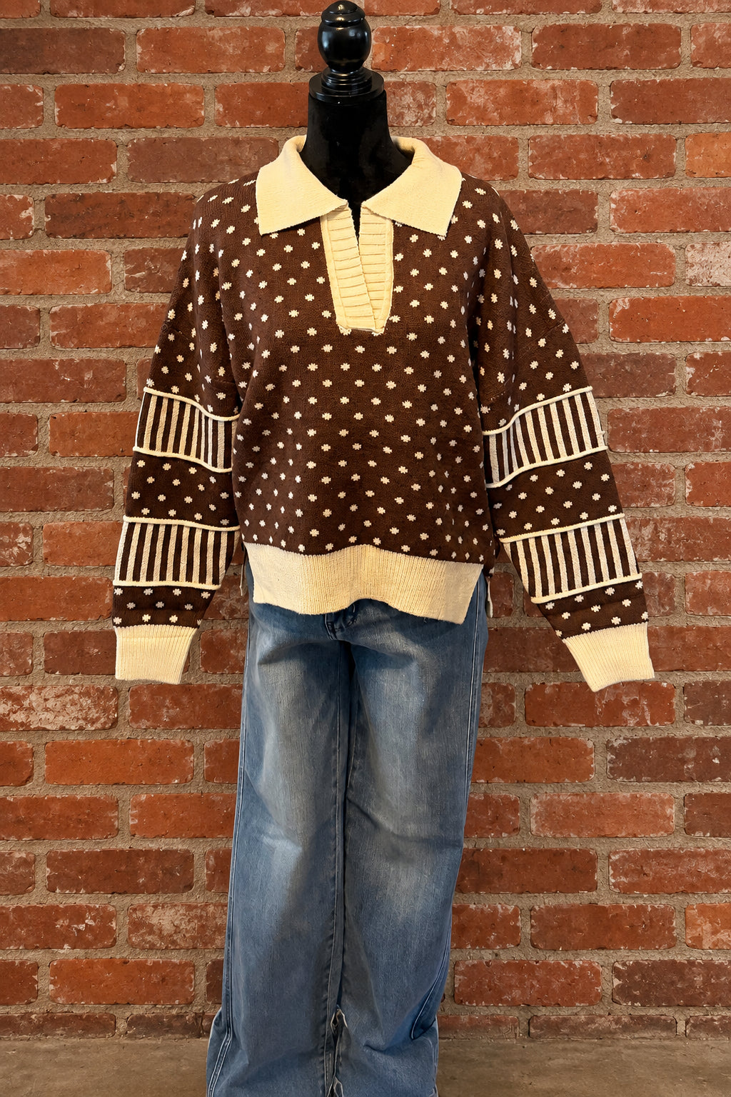 Polka Dot Sweater