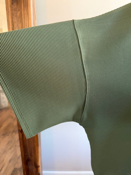 Plus ribbed top