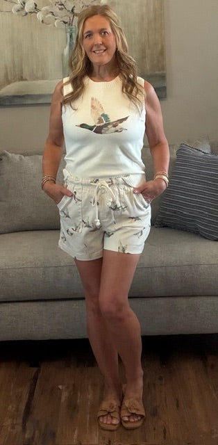 Mallard Denim Shorts