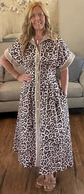 Leopard Maxi Dress