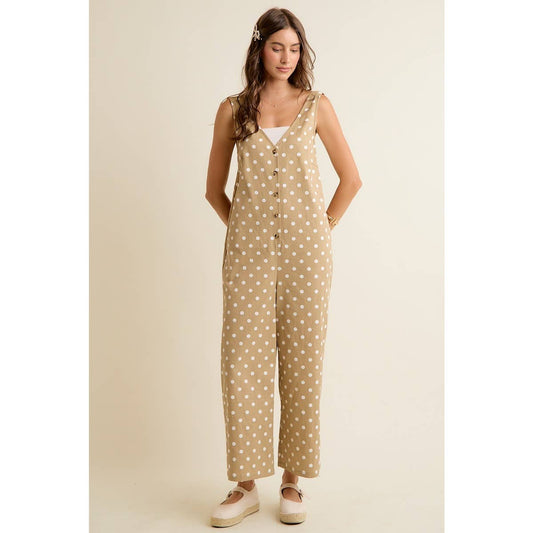 POLKA DOT JUMPSUIT OVERALLS