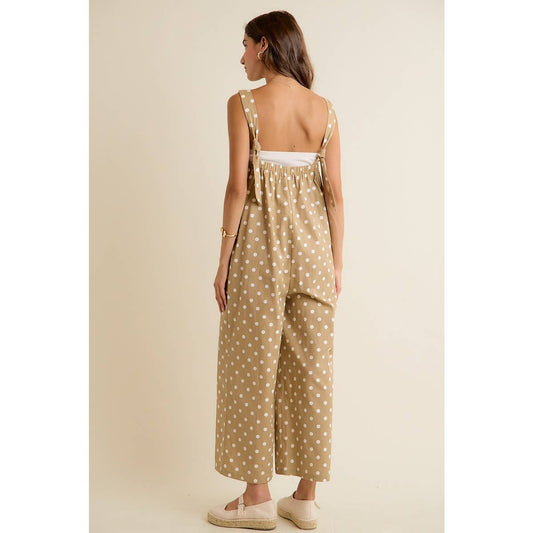 POLKA DOT JUMPSUIT OVERALLS