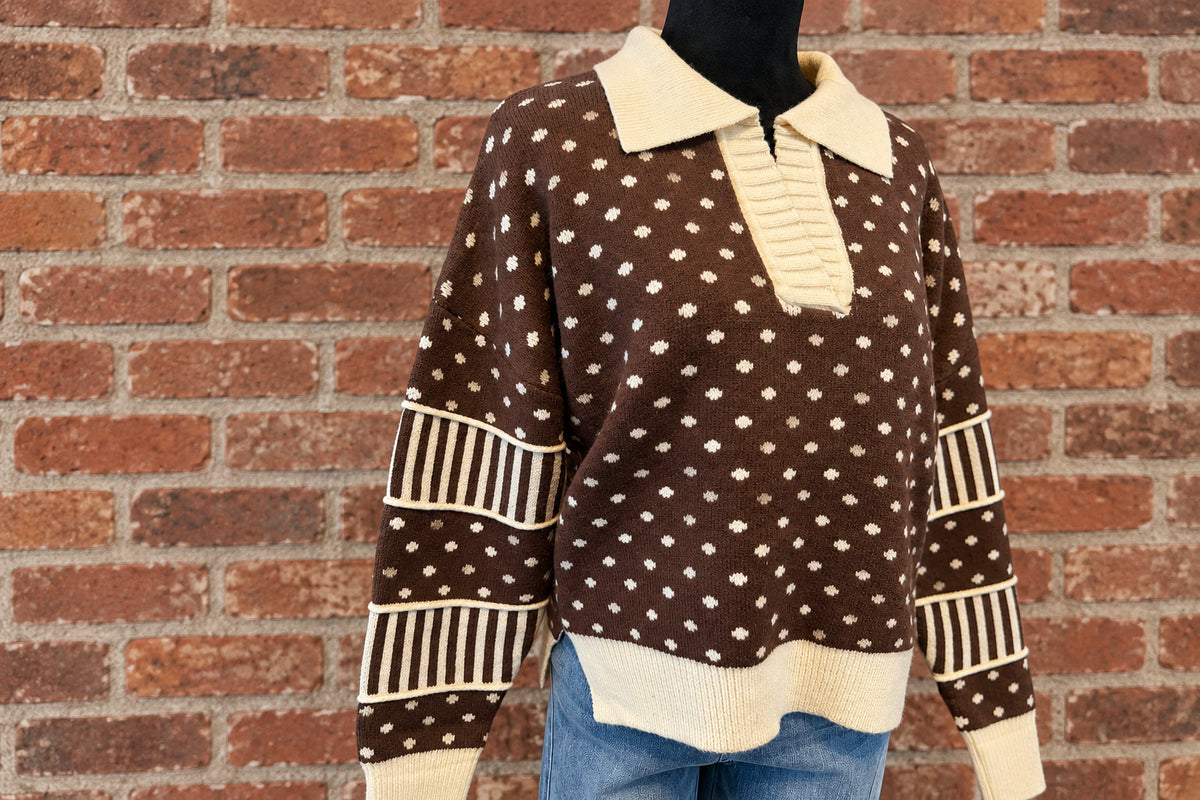 Polka Dot Sweater