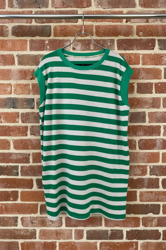 Green Stripe Dress
