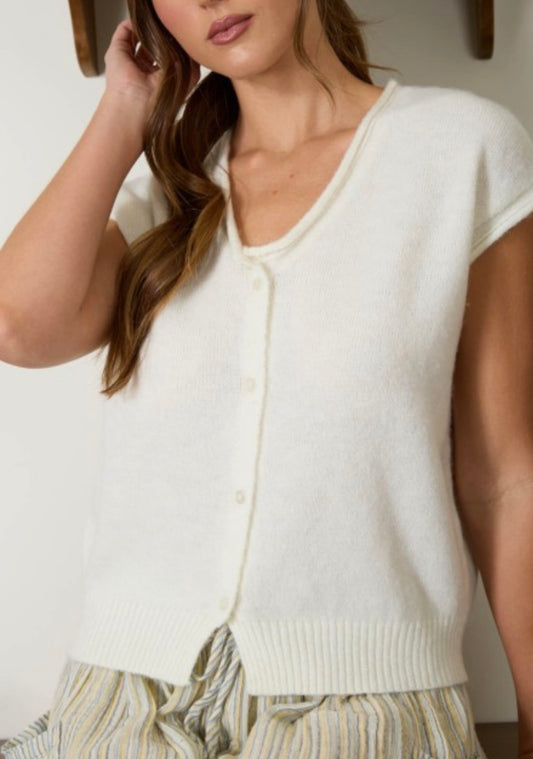 Cream Cardigan