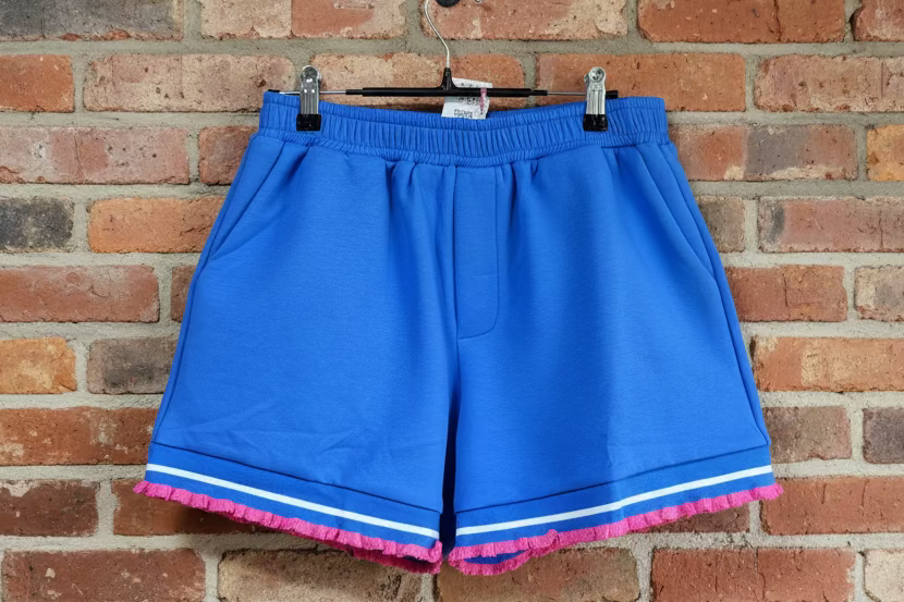 Ruffle Trim Shorts