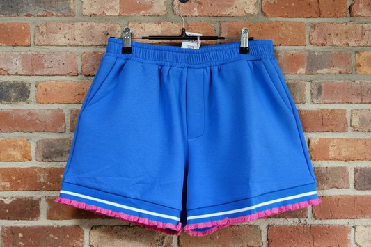 Ruffle Trim Shorts