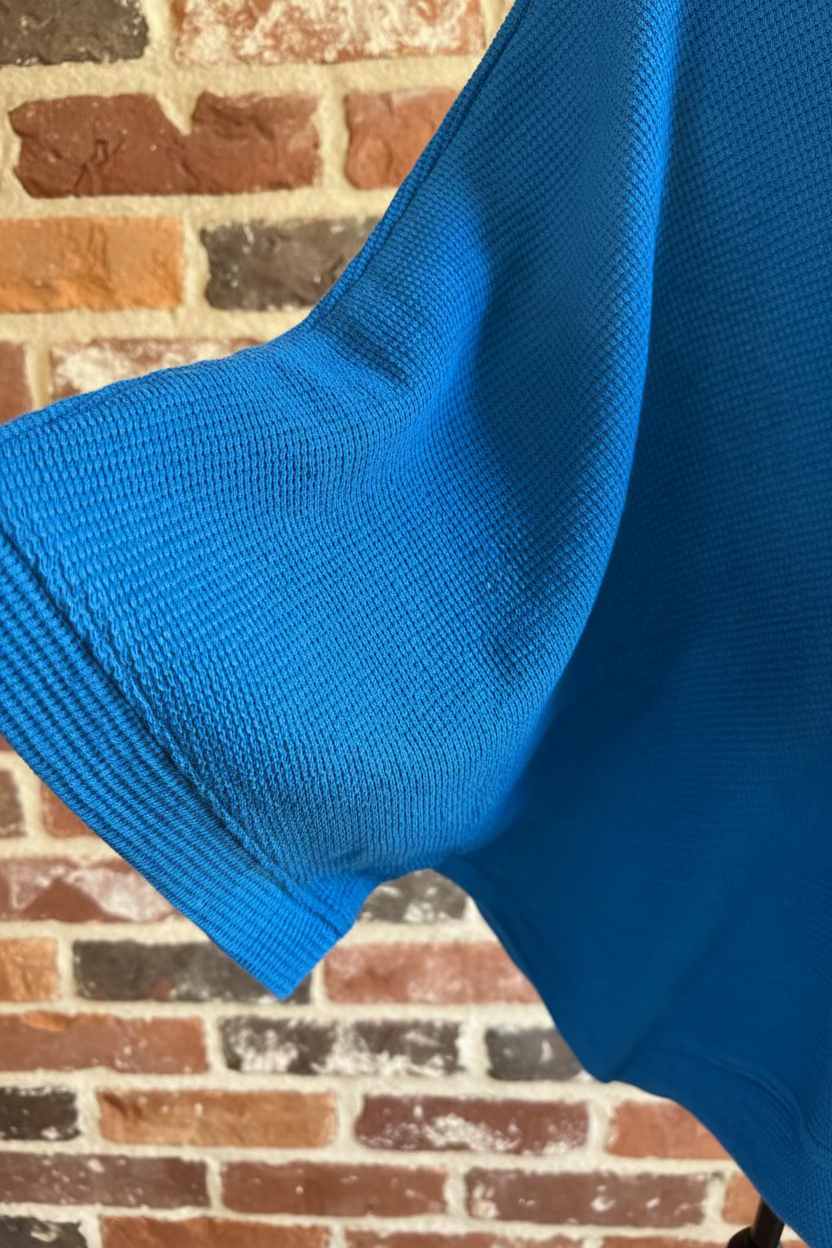 Plus Waffle Knit Top