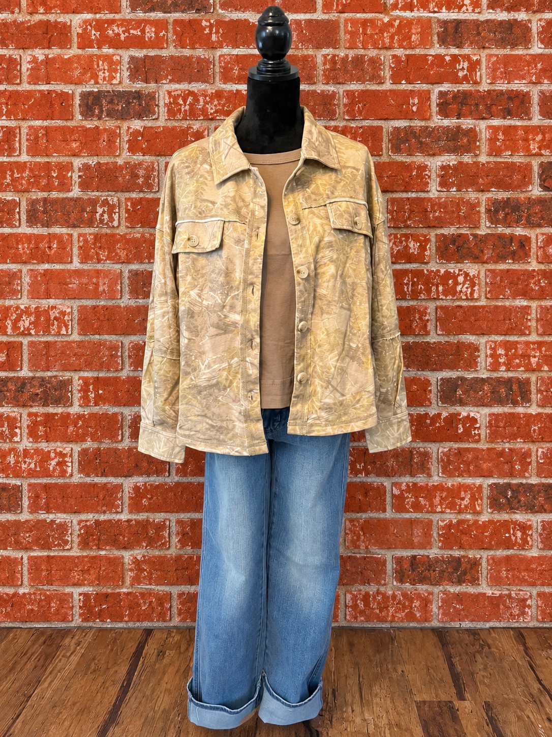 Camo Oversized Shacket