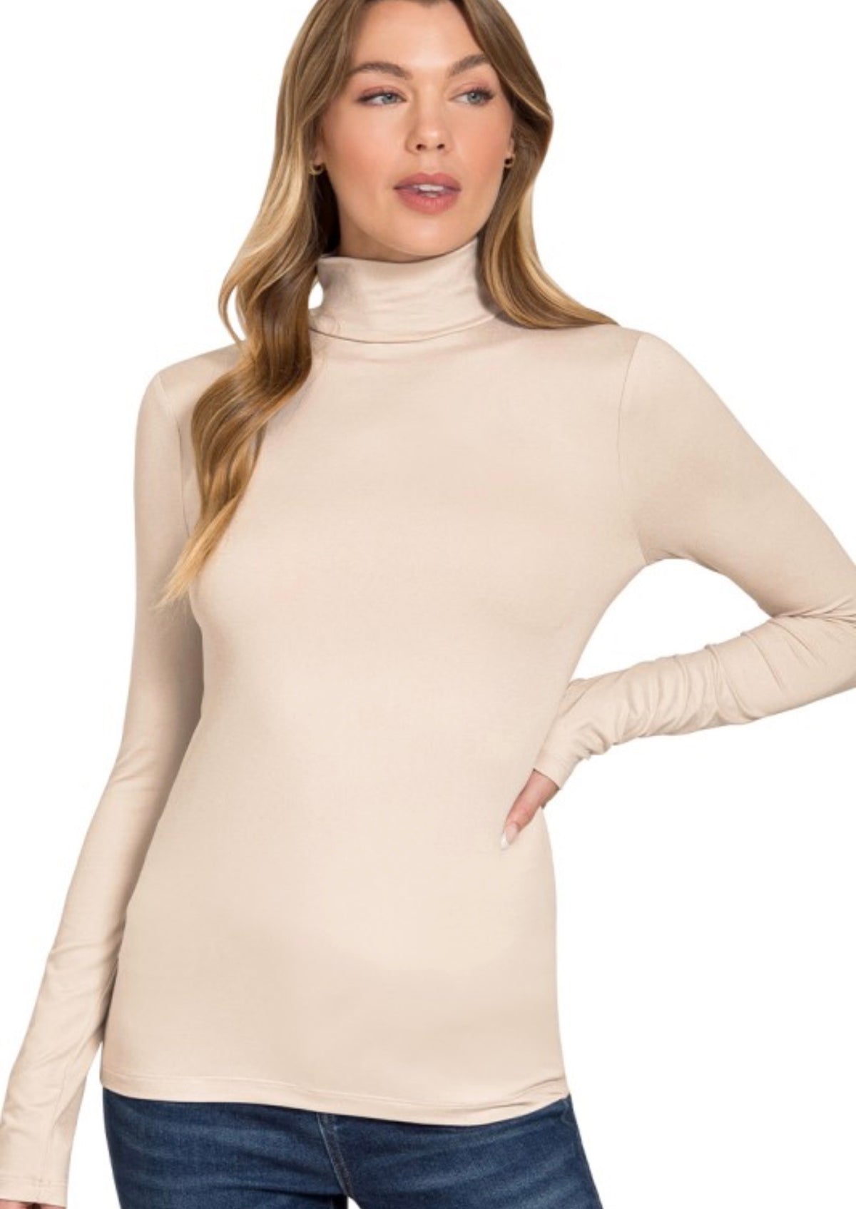 Mock Turtleneck