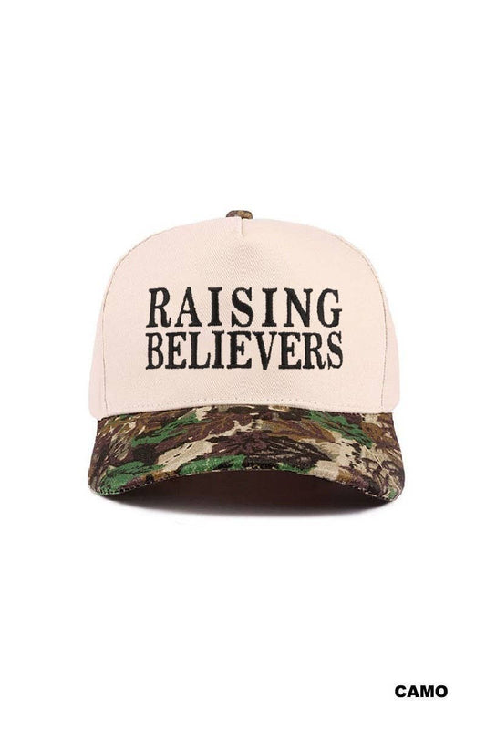 Raising Believers Two Tone Cotton Hat