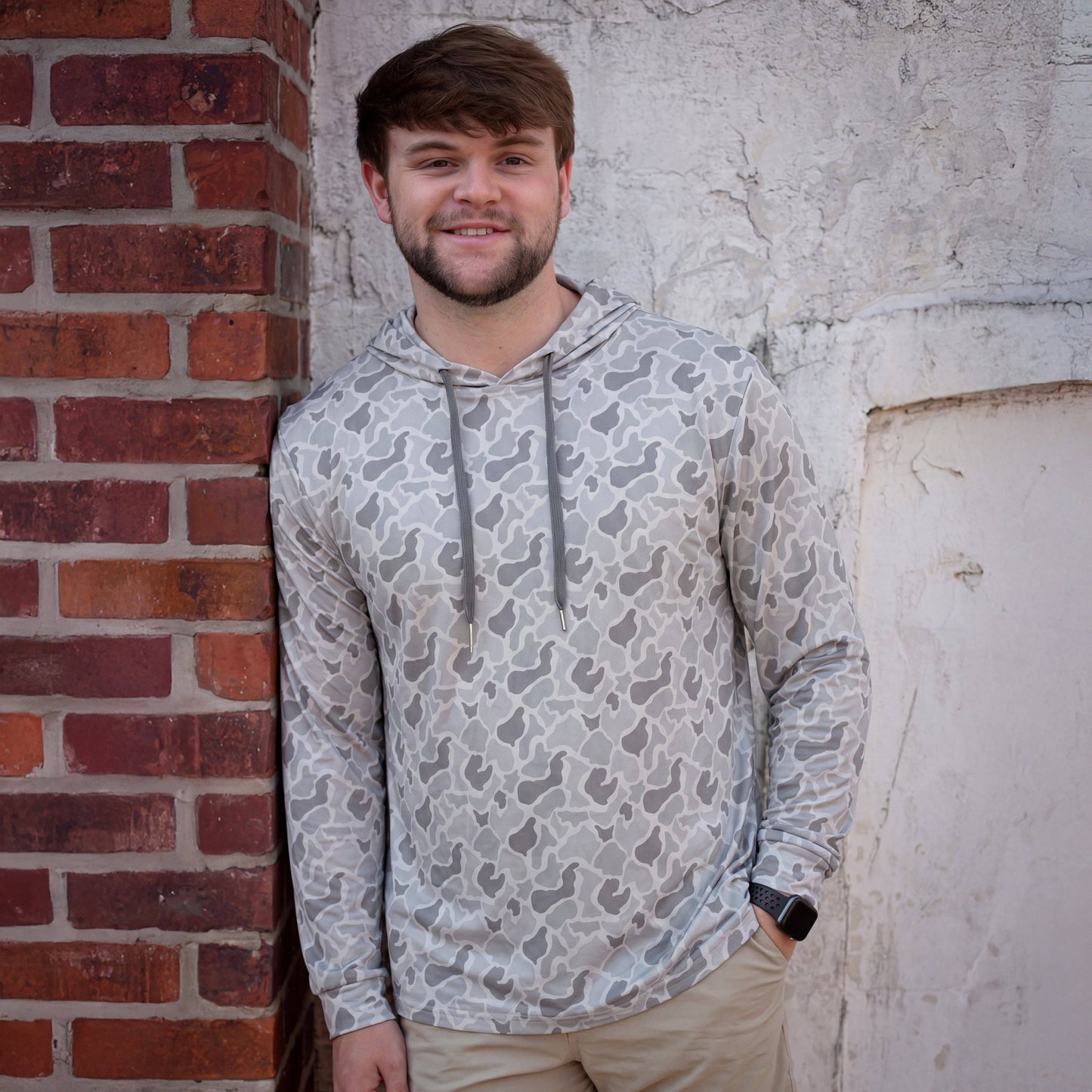 Southern Limit Pullover White Camo