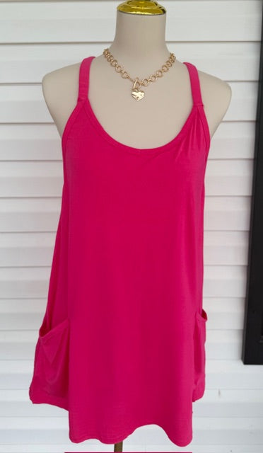 Spaghetti Strap Romper Dress